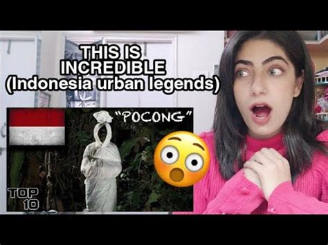 Top 10 Scary Indonesian Urban Legends Reaction This Is Scaryyyyyy