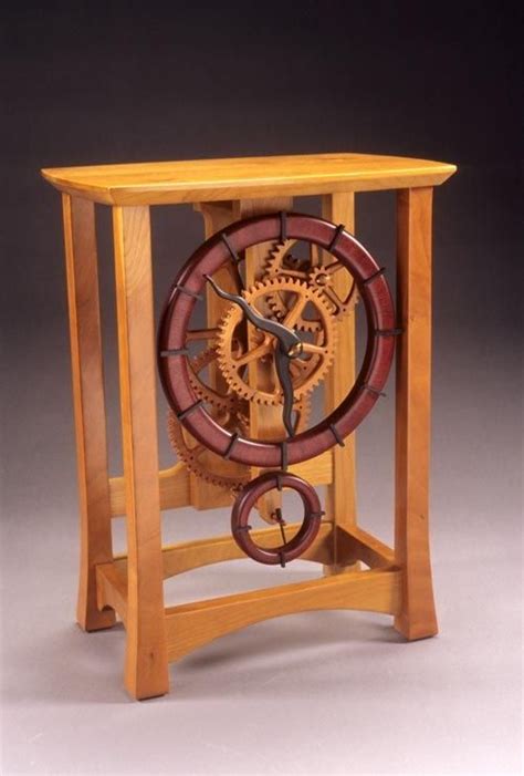 Free Wooden Gear Clock Plans Download Woodworking Projects And Plans