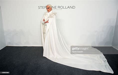 carmen dell orefice poses backstage at the stephane rolland news photo getty images