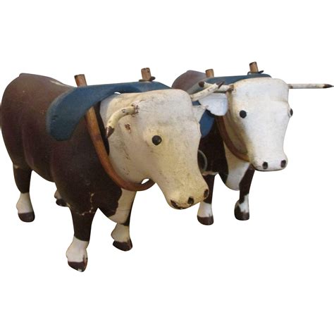 Antique Folk Art Cows for Your Antique Dolls | Antique folk art, Folk art, Antique dolls