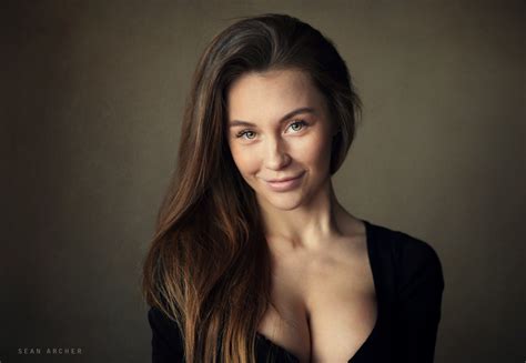 Wallpaper Olga Katysheva Sean Archer Women Cleavage X Redsenshi Hd