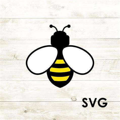 Bumble Bee Bumblebee Bee Vector Clipart Abstract Svg Etsy
