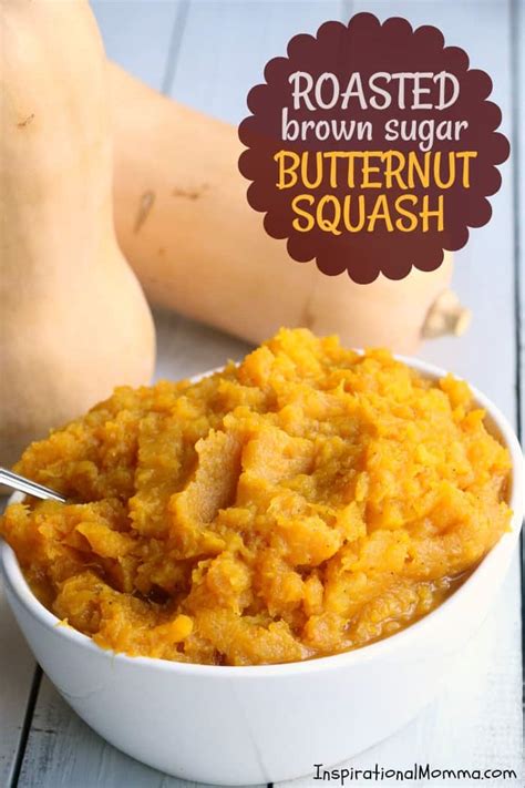 Roasted Brown Sugar Butternut Squash Inspirational Momma Roasted