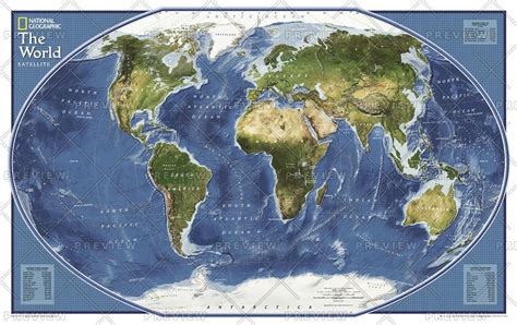 World Explorer Satellite Published 2011 Xyz Maps