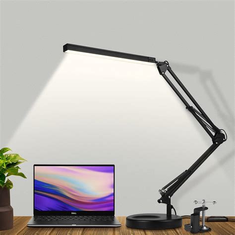 Skyleo Led Desk Lamp With Clip And Base Eye Protection Desk Lamps For