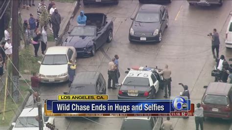 Photos Wild Police Chase In Los Angeles 6abc Philadelphia