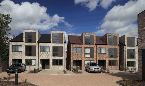 Shelford Road 9 Houses Np Architects Riba Chartered Cambridge