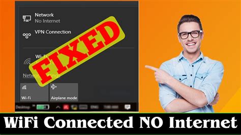 SOLVED How To Fix WIFI Connected But No Internet Error