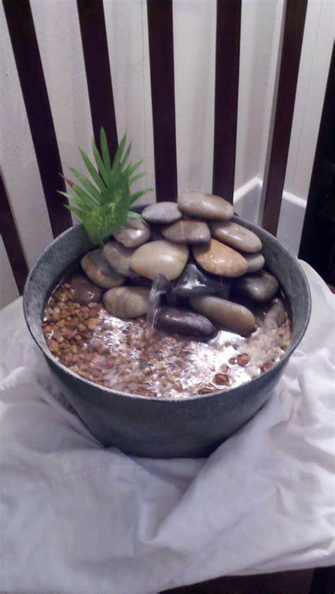 Using some pots from lowe's, a $5 water pump, and some rocks from around her yard, blogger katie created this simple, relaxing water fountain for her garden that birds can't get enough of. Outdoor , Gallery of Awesome Ideas for Homemade Water ...