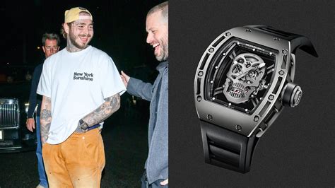 Post Malone Wears A Very Punk Rock Timepiece GQ
