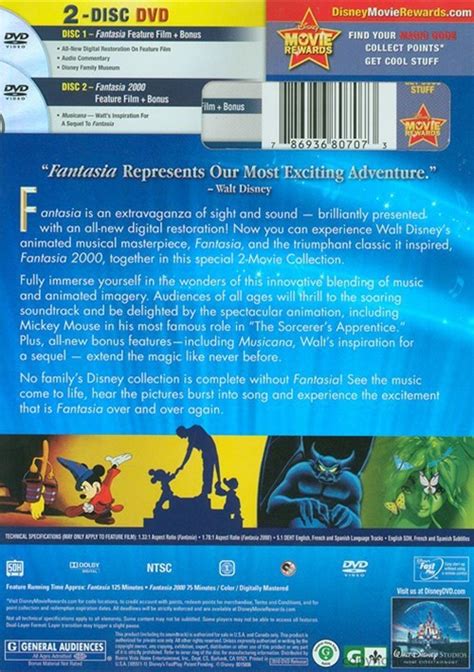 Fantasia Fantasia 2000 2 Movie Collection 2 Disc Special Edition
