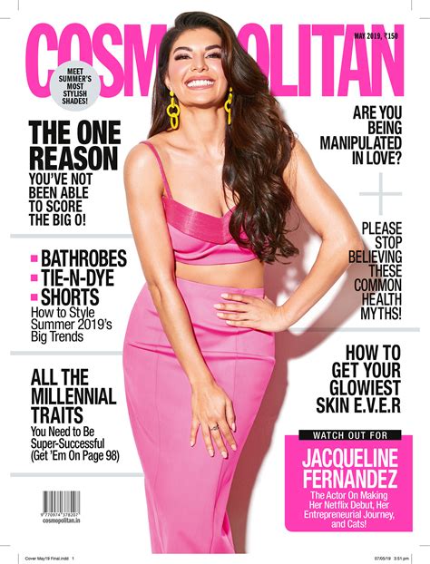 Jacqueline Fernandez For Cosmo India On Behance