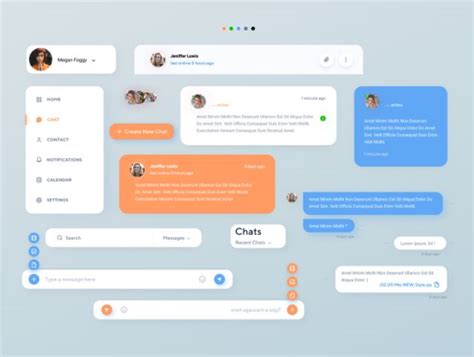 Free Chat Dashboard App Ui Design Figma Titanui