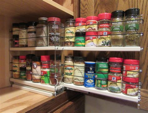 If you do, this mdesgin cabinet spice rack will become your helper in rearranging your kitchen essentials. Spice Racks | Cabinet Spice Rack Drawers | Pull Out Spice ...