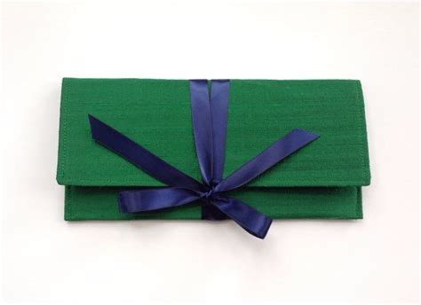 Custom Emerald Green Clutch Bag