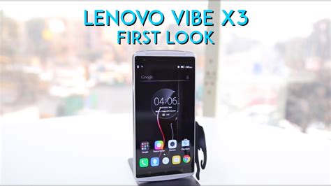 Lenovo Vibe X3 First Look Video Youtube