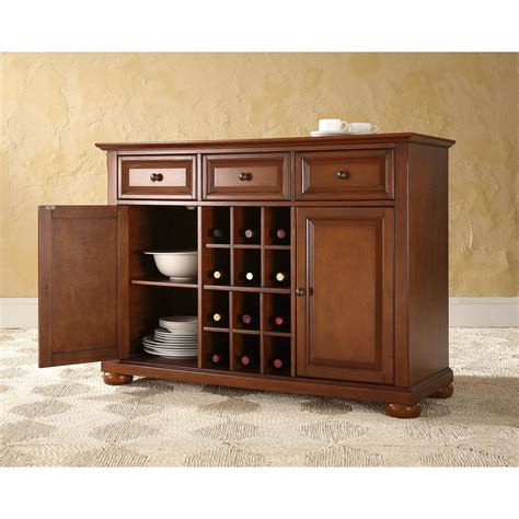 Darby Home Co Pottstown Buffet Server Sideboard Cabinet With Wine Storage And Reviews Wayfair