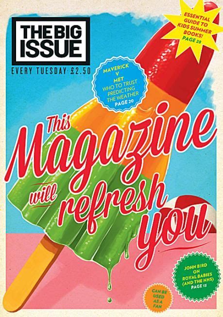 The Big Issue Magazine Cover Dise O Editorial Revistas Editorial