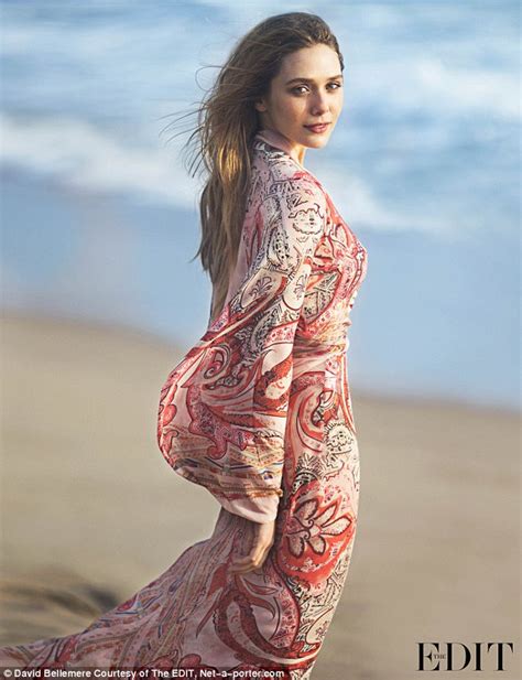 Elizabeth Olsen Was Inspired By Kate Winslet To Go Naked On Screen Daily Mail Online