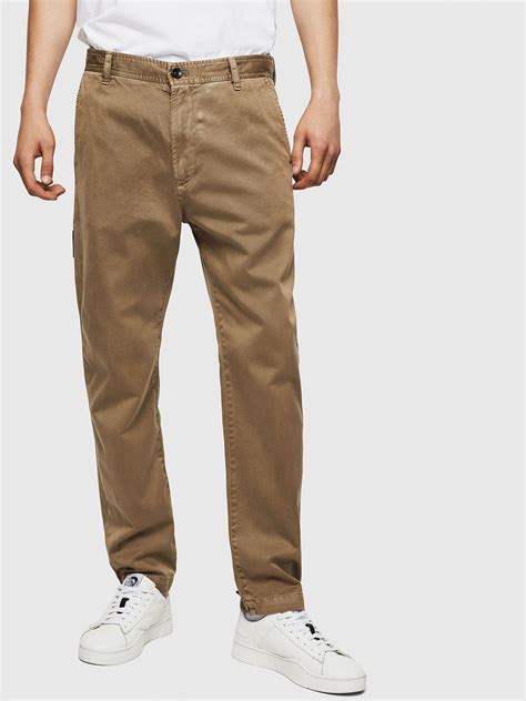 P Jared Man Chino Pants With Pocket Details Diesel