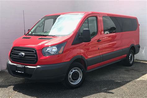 Pre Owned 2018 Ford Transit Passenger Wagon Xl Full Size Passenger Van