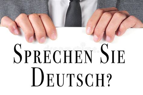 Sprechen Sie Deutsch Sprechen Sie Deutsch Geschrieben Auf Deutsch