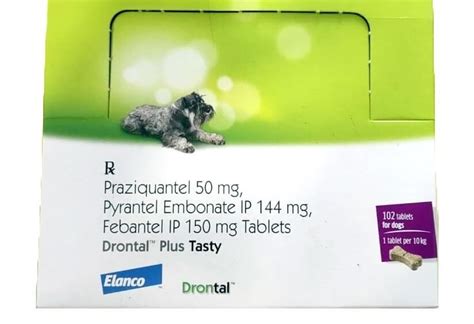 Bayer Elanco Drontal Plus Tasty Dewormer For Dogs Just4petstore