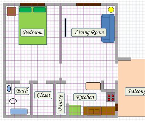 Create Floor Plan Using Ms Excel 5 Steps With Pictures