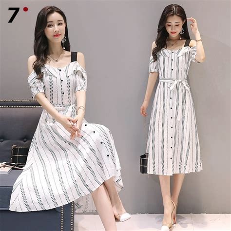 ide terkini korean casual frock fashion terpopuler