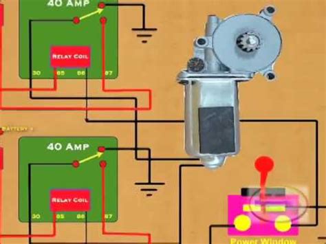To show you how to wire the relay, let's build a temperature controlled relay circuit that will turn off a light bulb when the temperature of a thermistor reaches 150°f. How to Wire a Power Window Relay - YouTube