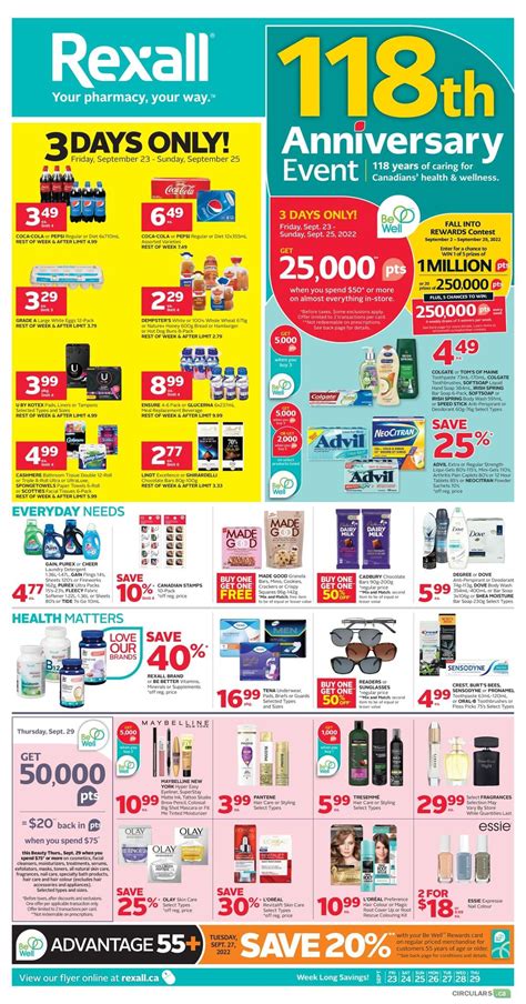 Rexall Weekly Flyer Specials