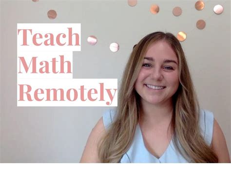 How To Teach Math Remotely Teaching Math Teaching Math