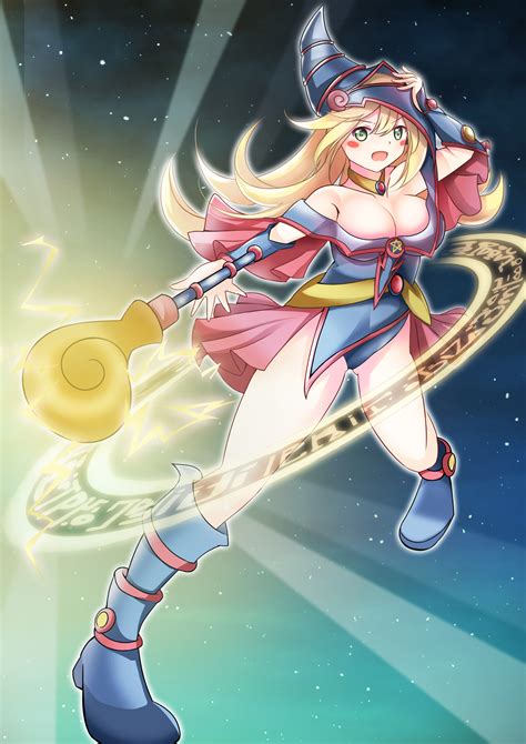 Dark Magician Girl Yu Gi Oh Duel Monsters Image By Tomatoman Km Zerochan Anime