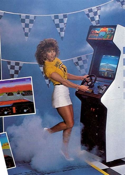 Sexy Arcade Game Advertisements From The 1980s Neatorama 90s Video