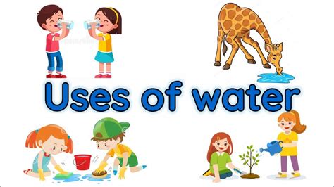 Uses Of Water Chart For Kids Image To U
