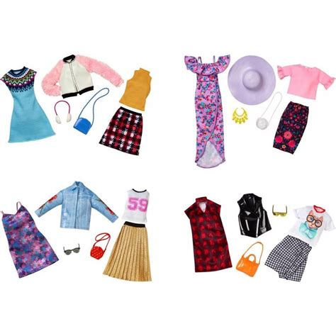 Barbie Fashion With 2 Outfits And Accessories Styles May Vary Barbie Doll