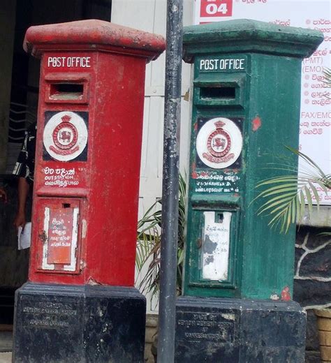 Sri Lanka Post Boxes