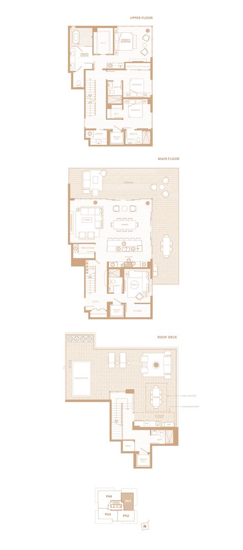 Plan Ph1 1335 Howe By Onni Vancouver Luxury Condos