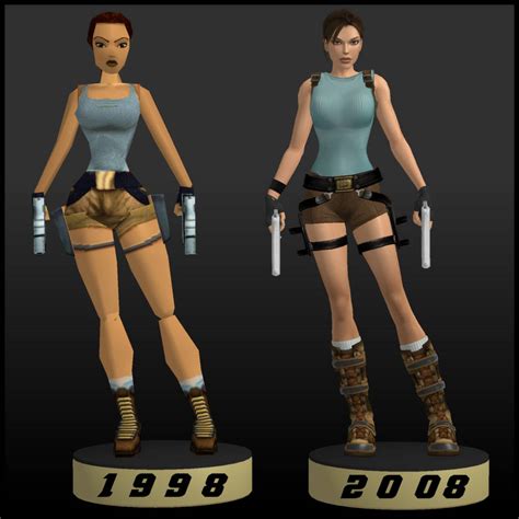 Lara Croft Comparison By Lararules81 On Deviantart