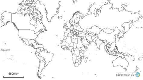 Nun weiß ich nicht, was. Weltkarte blanko von zaeflo - Landkarte für die Welt