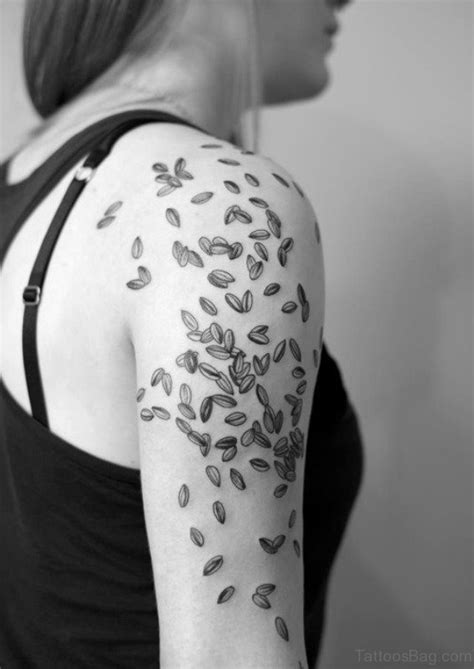 A rose on the shoulder is a symbol of beauty and love. 86 Amazing Black And White Tattoos On Shoulder