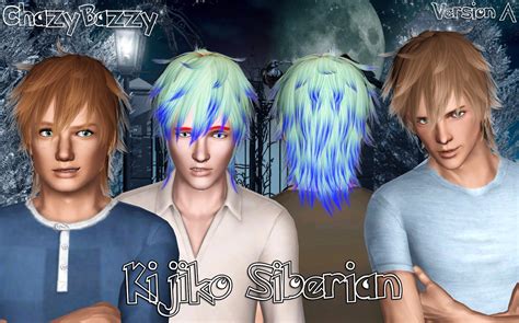 Kijiko S Siberian Hairstyle Retextured By Chazy Bazzy Sims 3 Hairs
