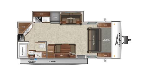 Jay Feather Trailers Floor Plans