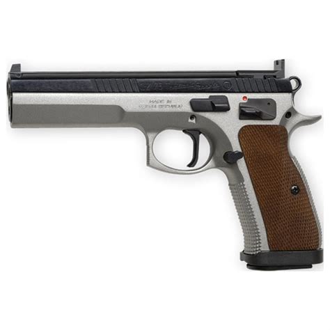 Despite their glowing reputation and sturdy design, many gun shoppers overlook them. CZ-USA CZ 75 Tactical Sport, Semi-Automatic, .40 S&W, 5.4 ...