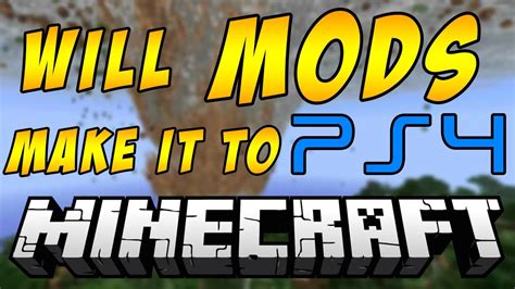 Not to forget minecraft ps3. Will There be MODS on Minecraft PS4 Edition? - YouTube