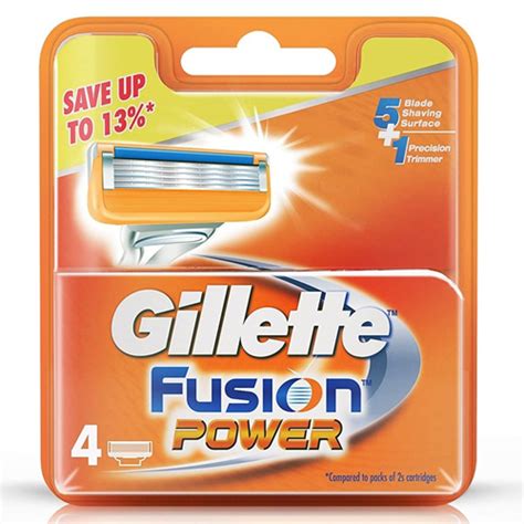 gillette fusion proglide flexball power razor blades 4s pack cartridge online shopping in