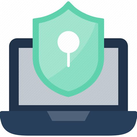 Encryption Firewall Lock Safe Secure Security Shield Icon