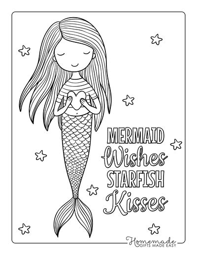 Cute Cartoon Mermaids Coloring Pages 5832 The Best Porn Website