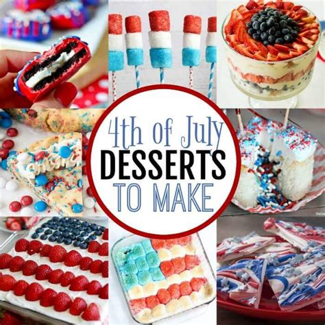 4th Of July Dessert Recipes Easy 4th Of July Dessert Recipes