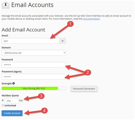 Create Email Address In Cpanel Pro Isp